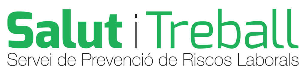 Logos Salut i Treball nuevo verde - transaparente